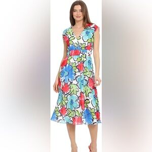 Maggy London V-Neck Dress